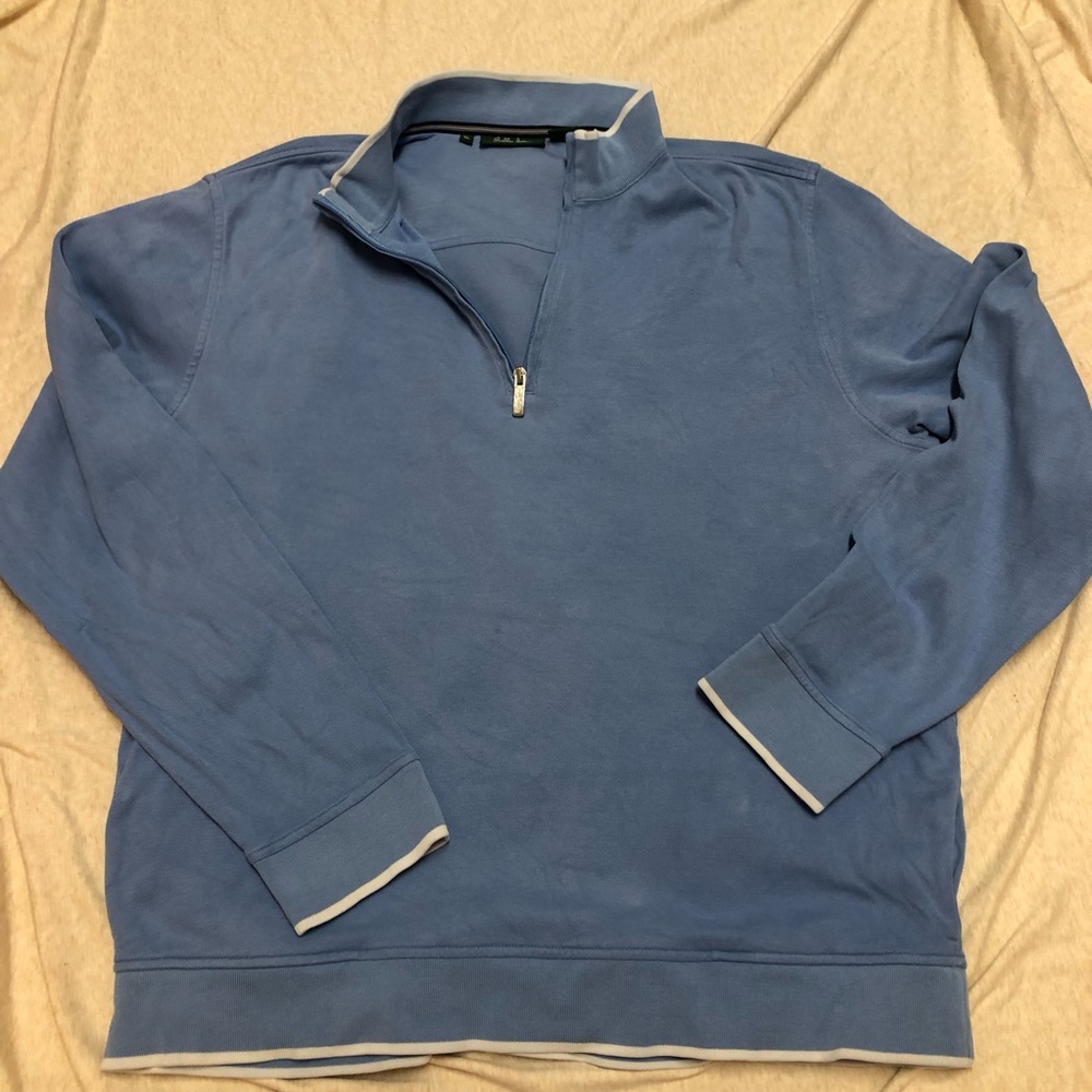 Bobby Jones Quarter Zip Golf Shirt Peruvian Pima Cotton Women’s XL Preppy